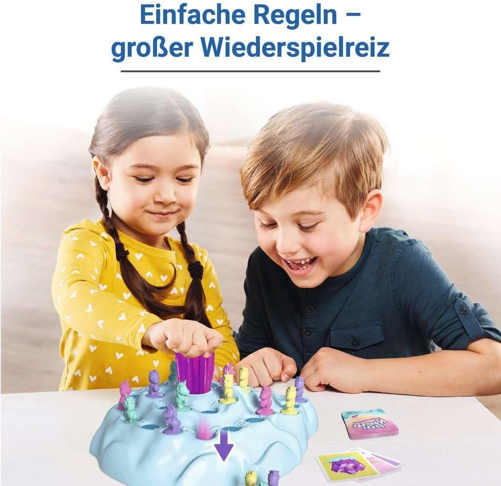 Ravensburger 22580 - Lotti Karotti Einhorn-Edition, Adaption des bekannten Spiele-Klassikers mit Ein
