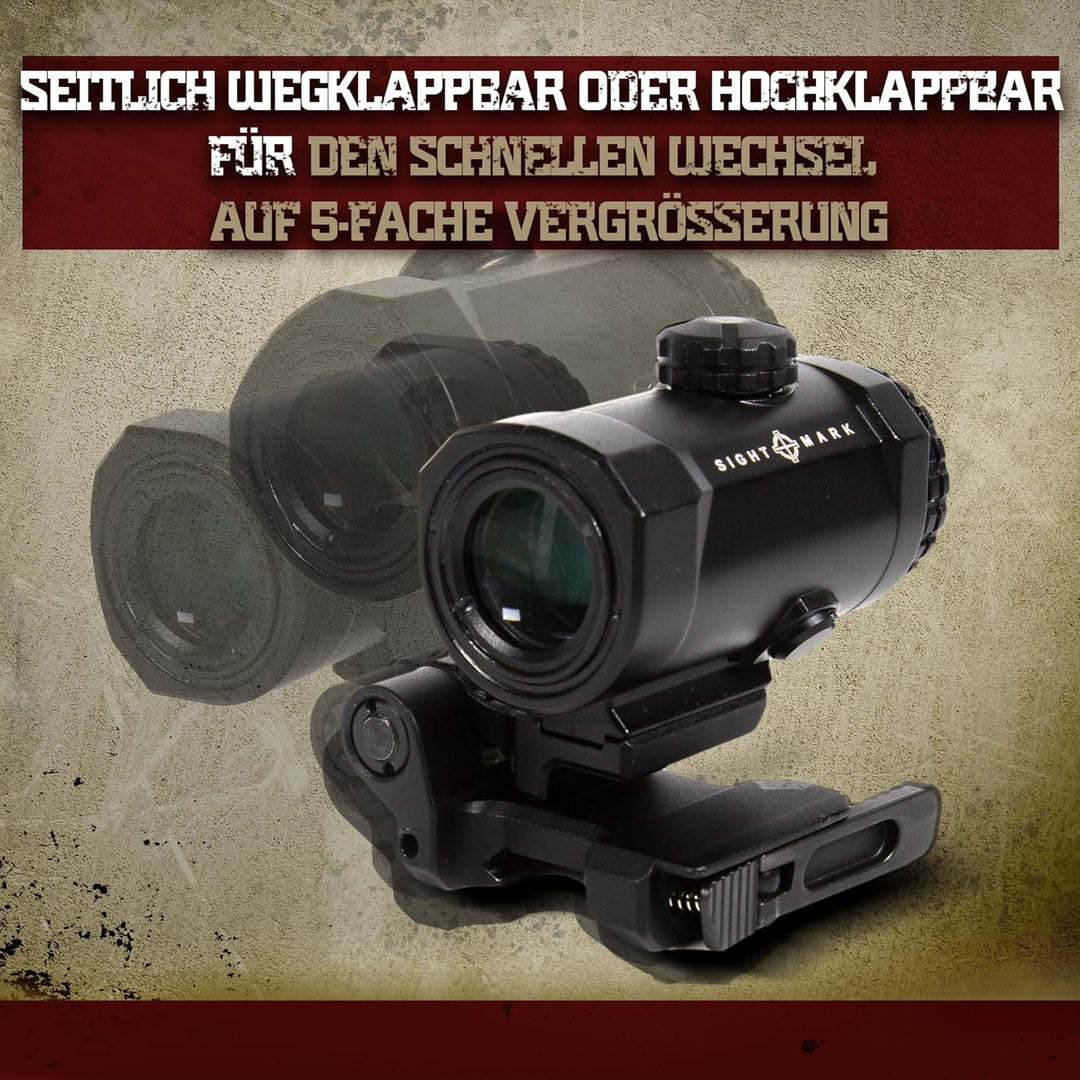 SIGHTMARK® XTM-3 Magnifier mit LQD Flip to Side Montage