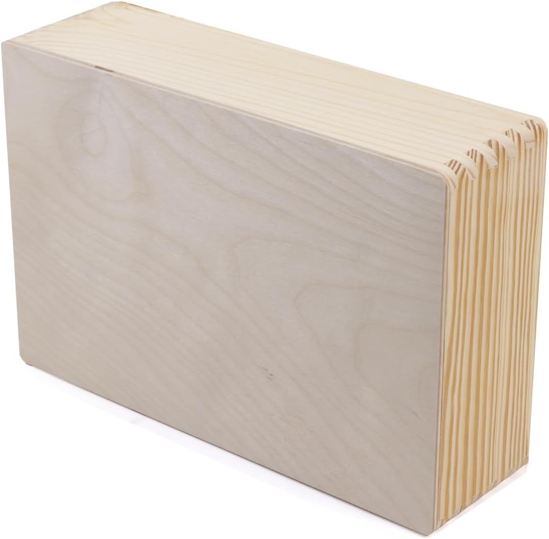 Bücherregal Bücherkiste Kinder Holzkiste mit Fachteiler + Aufsatzkiste
