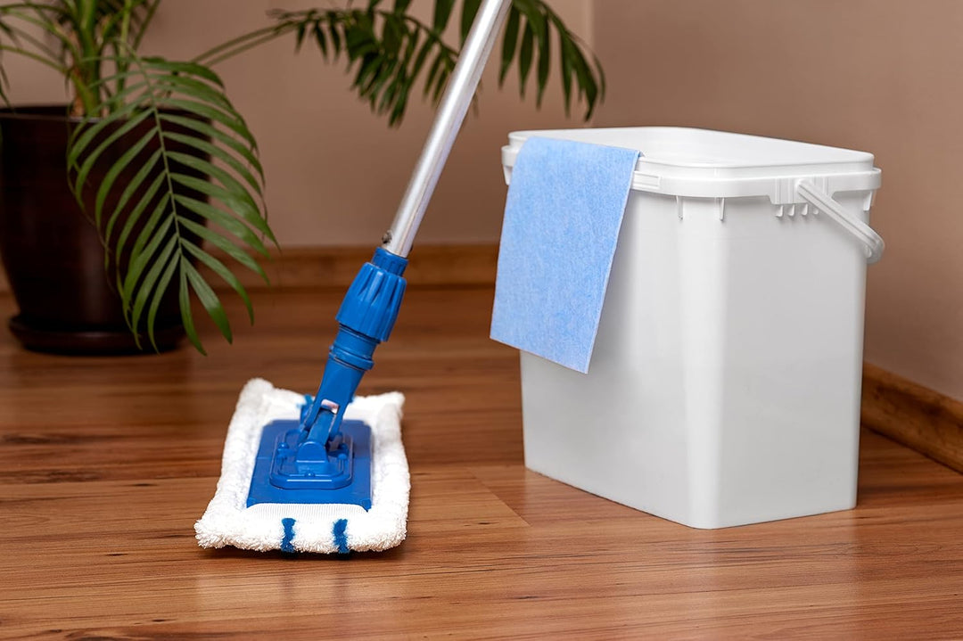 Nipter Eimer mit Deckel 10l, weiss, 10,6 Liter Eimer rechteckig, lebensmittelcht, 5 Stück 10L - 5 St