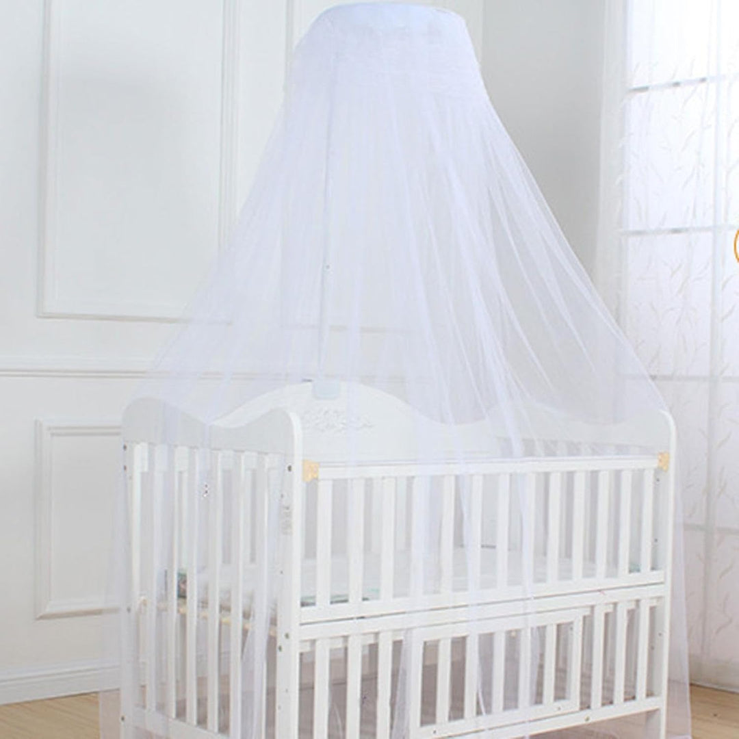 Himmelständer für Kinderbett | Robuster, 5-stufiger Netzständer verstellbar | Babybetthimmel für Bab