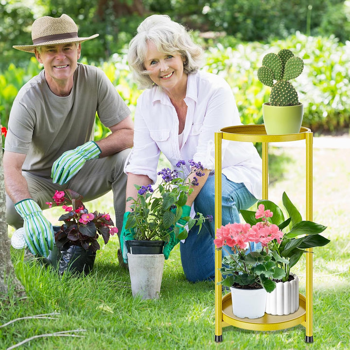 Pflanzenständer Metall Blumentopfständer, Blumentopf Ständer Blumentopfhalter, Drinnen &amp; Draussen Pf
