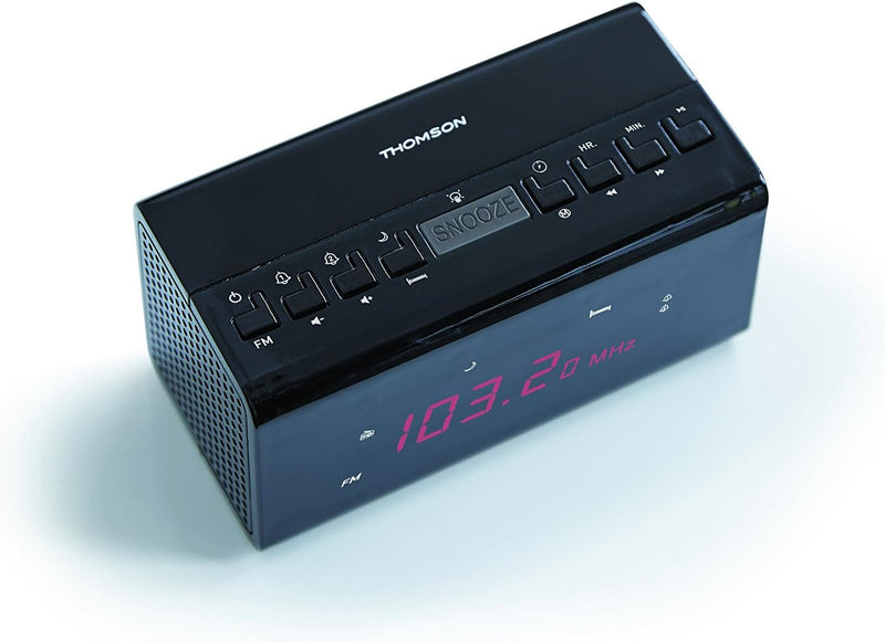 Thomson, Radio Clock (Black) Einzigartig, Einzigartig