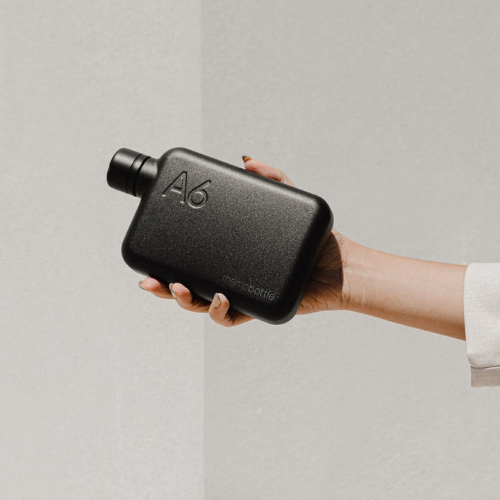 memobottle - EDELSTAHL (WEISS) | Robust, Auslaufsicher, Premium Trinkflasche | BPA-frei | Ideal für