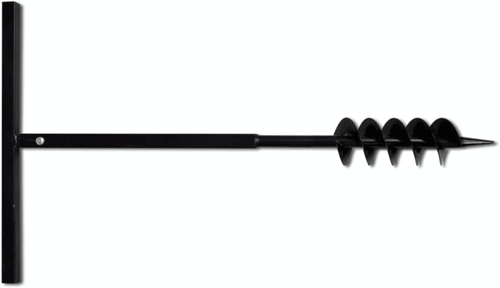 Bohrer mit Griff 100 mm Benzin Erdbohrer für Bohrmaschine Garten Handbohrer Bodenbohrer Erdbohrgerät