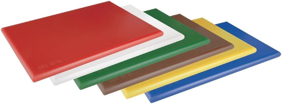 Hygiplas HDPE snijplank bruin 450x300x25mm Braun, Braun