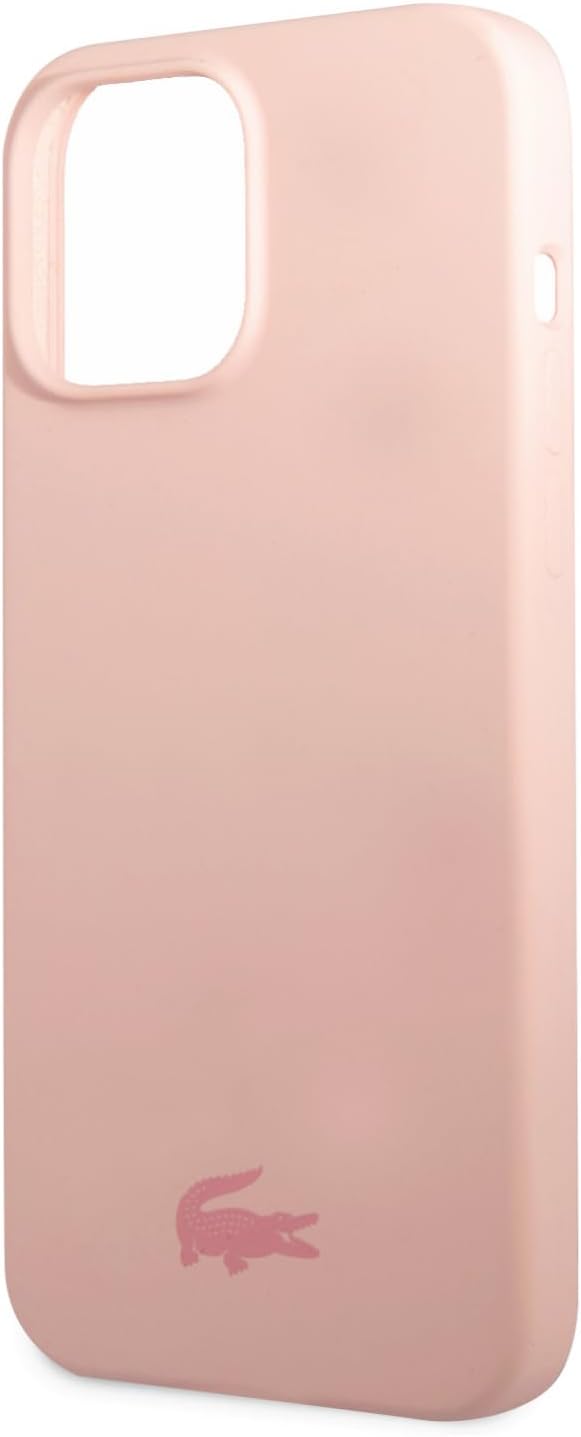 Lacoste LCHCP14XSI Hülle für iPhone 14 Pro Max 6,7" Hell-Pink hardcase Silicone