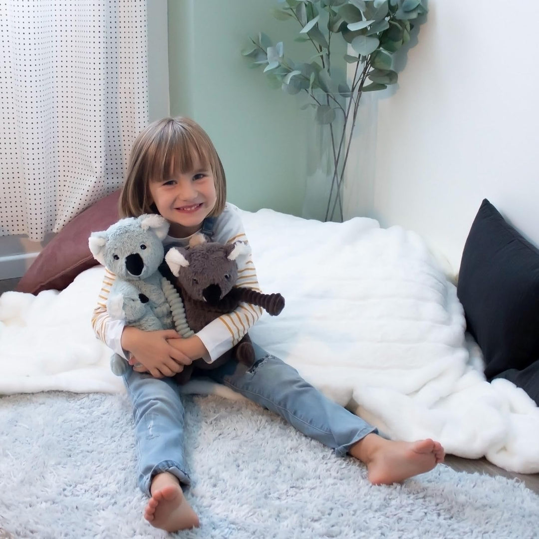Ptipotos von Deglingos Koala Mum & Bavon Grau Plüschtier