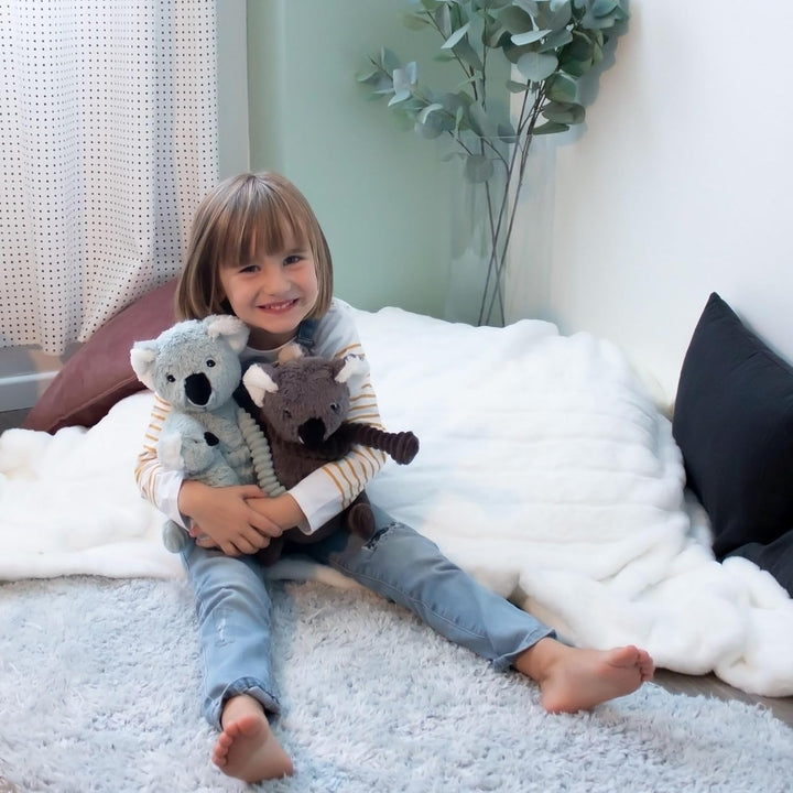 Ptipotos von Deglingos Koala Mum & Bavon Grau Plüschtier