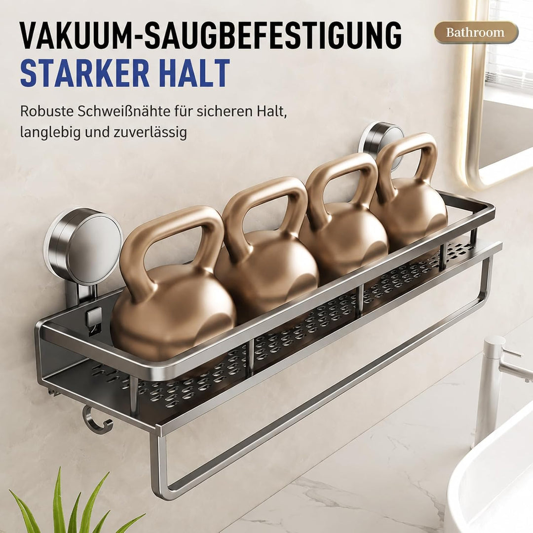 Duschablage Ohne Bohren Mit Saugnapf Duschregal Badablage Ohne Bohren Badezimmer Organizer Duschgel