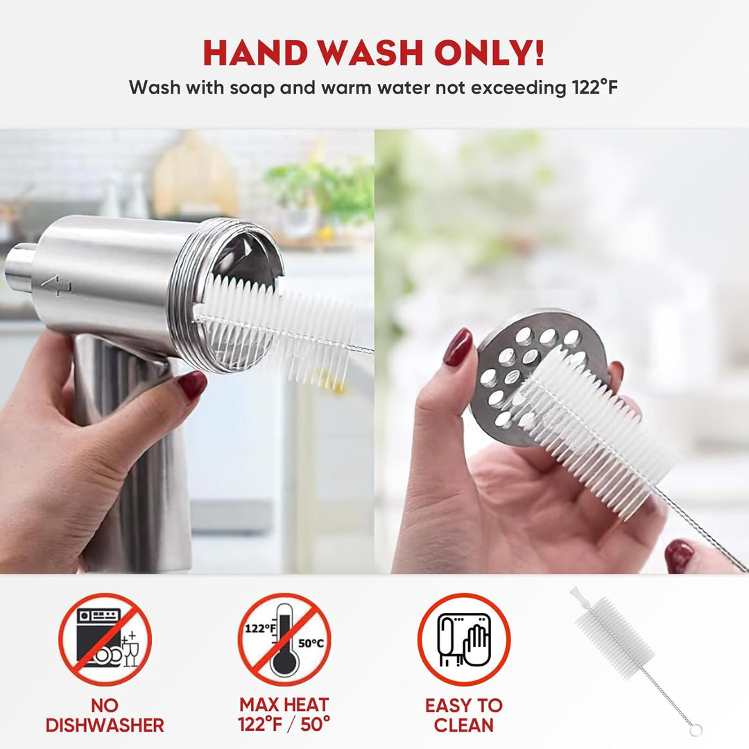 COFUN Fleischwolf Aufsatz für Kitchenaid Zubehör, Metall Fleischwolf Satz mit 4 Mahlscheibe 3 Wurstf
