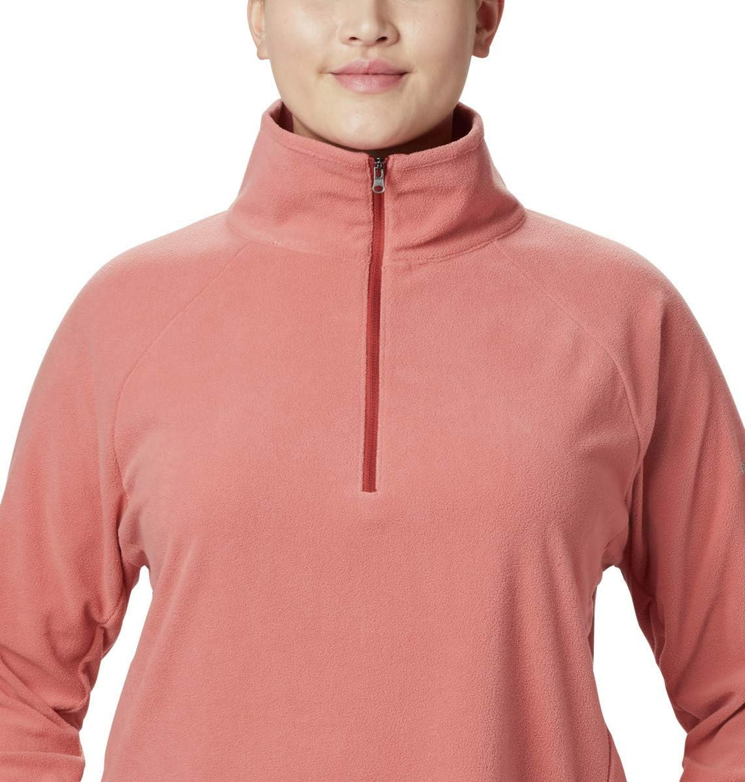 Columbia Damen Glacial Iv 1/2 Zip Fleecejacke Dark Coral XS, Dark Coral XS