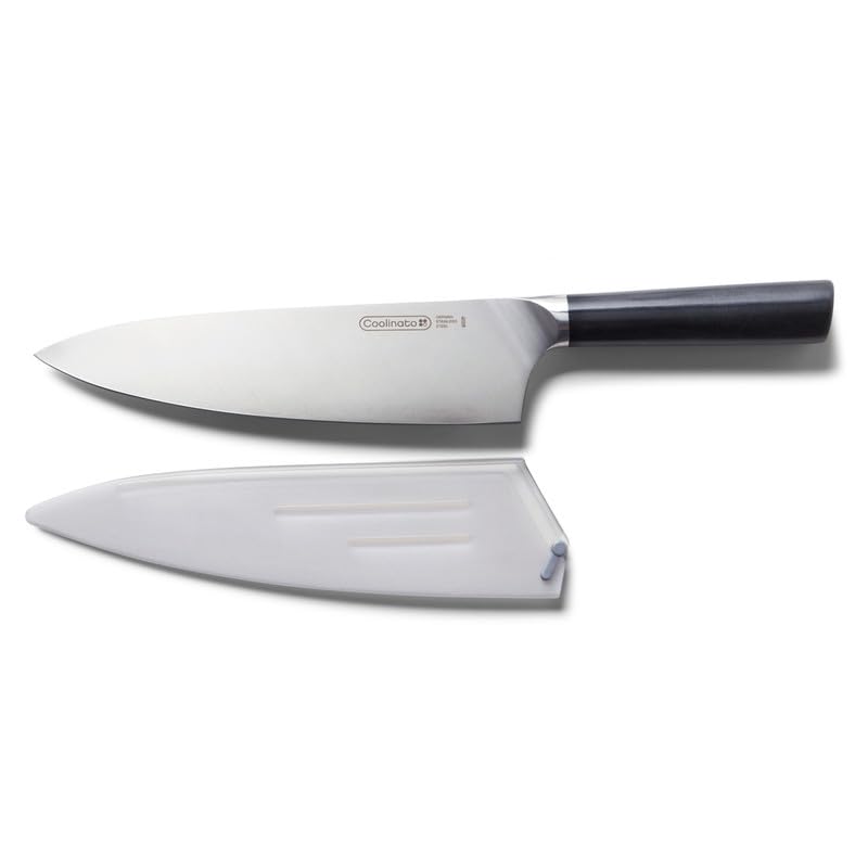 Coolinato – Profi Küchenmesser 20cm – Extra scharfer deutscher Klingenstahl – Ergonomischer Kunststo