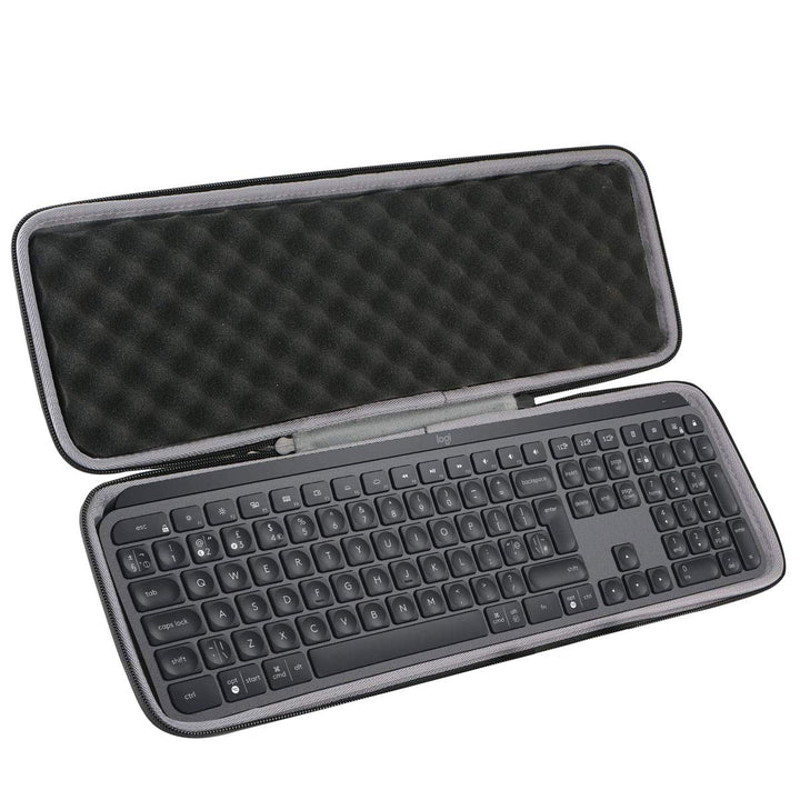 co2CREA case Harte reiseschutzhülle Etui Tasche für Logitech MX Keys/MX Keys S/MX Keys Plus Fortschr