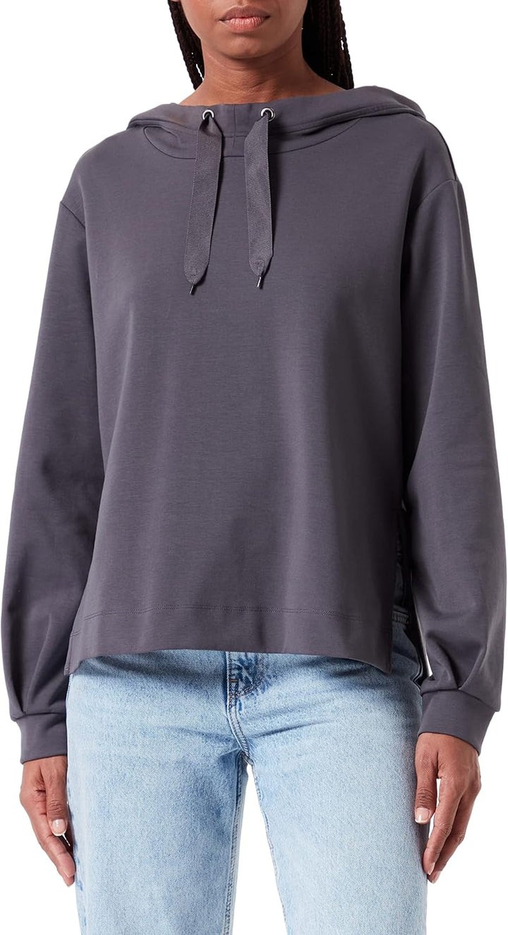 Sisley Damen Hooded Sweatshirt XS Dark Grey 0h7, XS Dark Grey 0h7