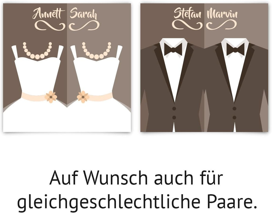 Kartenmachen.de Personalisierte Hochzeitseinladungen ab 10 Stück selbst gestalten mit Fotos und Text