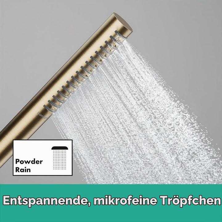hansgrohe Pulsify S - wassersparender Duschkopf 5,4 l/min (EcoSmart+), Handbrause mit 1 Strahlart (P