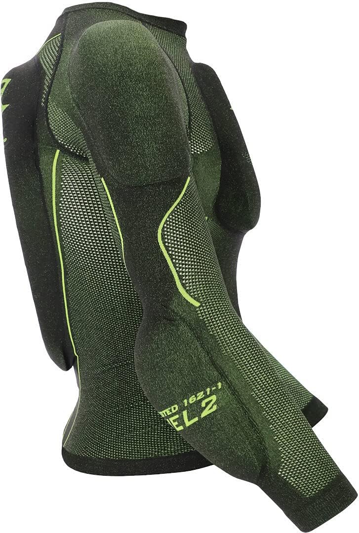 Acerbis Unisex Geschirr Bruststück X-Fit Future Kid Level 2, Schwarz/Gelb, S-M
