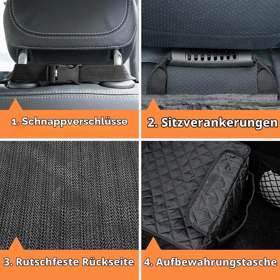 JNNJ Sitzbezug des Autos Für Haustier, Auto-Vordersitzbezug Für Hunde, Separaten Einzelsitz Alle Abd