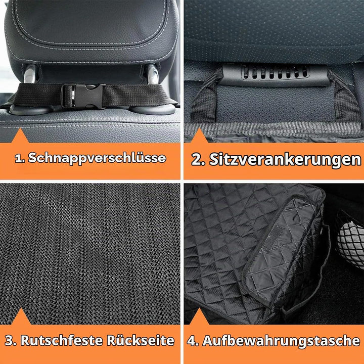 JNNJ Sitzbezug des Autos Für Haustier, Auto-Vordersitzbezug Für Hunde, Separaten Einzelsitz Alle Abd