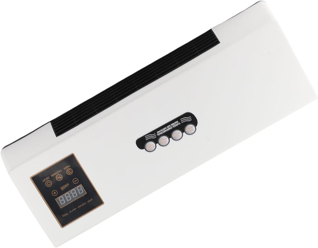 Dioche Wandmontierter Air Cooler - Kleiner Tragbarer Wand-Luftkühler mit Kühlen/Heizen, Timer und Fe