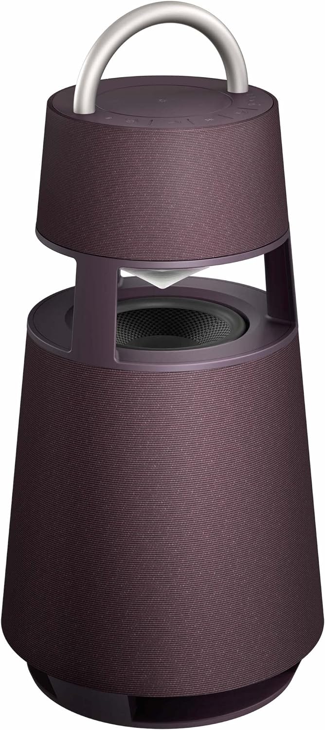 LG Electronics XBOOM 360 DRP4, tragbarer Bluetooth-Lautsprecher (120 Watt, 360 Grad Sound, Beleuchtu