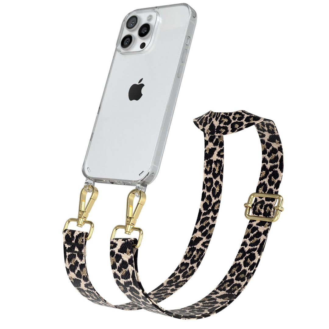 EAZY CASE Handykette - Verstellbares Taschenband kompatibel mit iPhone 16 Pro Max, Schulterriemen, H