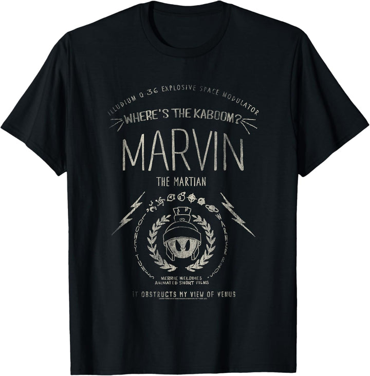 Looney Tunes Marvin Where's The Kaboom T-Shirt