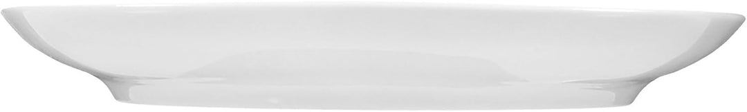 Seltmann Weiden Teller flach eckig 20 cm 6 Stück Lido Weiss Uni 00003, 6 Stück
