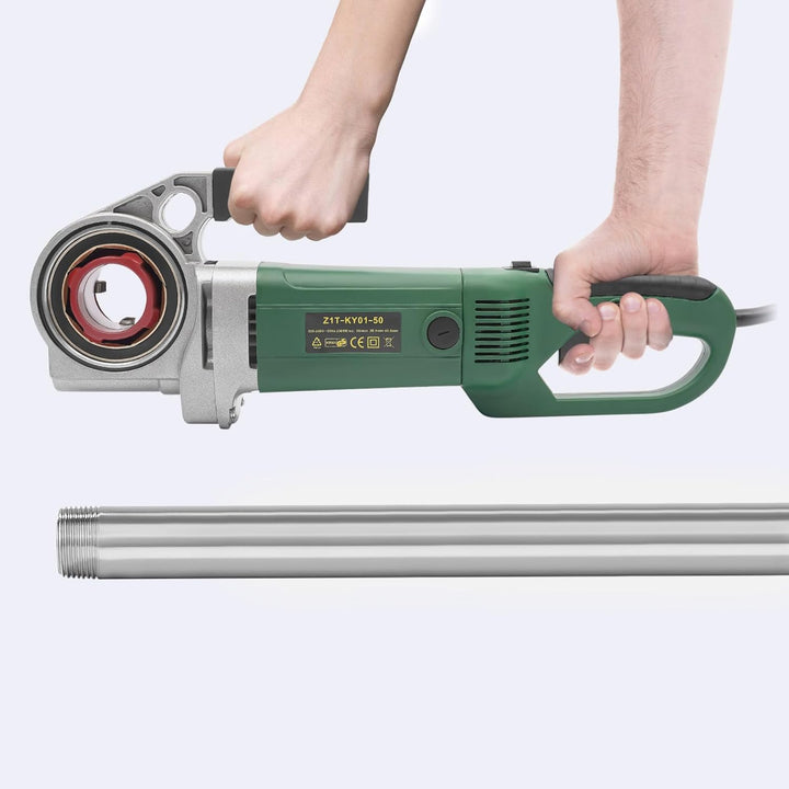 Elektrowerkzeugsatz Gewindebohrer - 2300W Rohrgewindeschneider Set für Präzisionsarbeit - Carbonstah