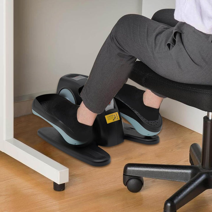 Sportgeräte Zuhause 5 Gänge Beintrainer im Sitzen 3 Modi Sitzender Bein Fuss Pedal Übungsgerät Ideal