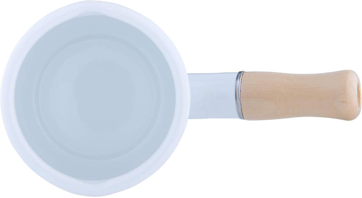 GRÄWE Milchtopf,450 ml, Induktionsgeeignet, Sossentopf, Butterpfännchen, Mokkakanne, Stielkasserolle