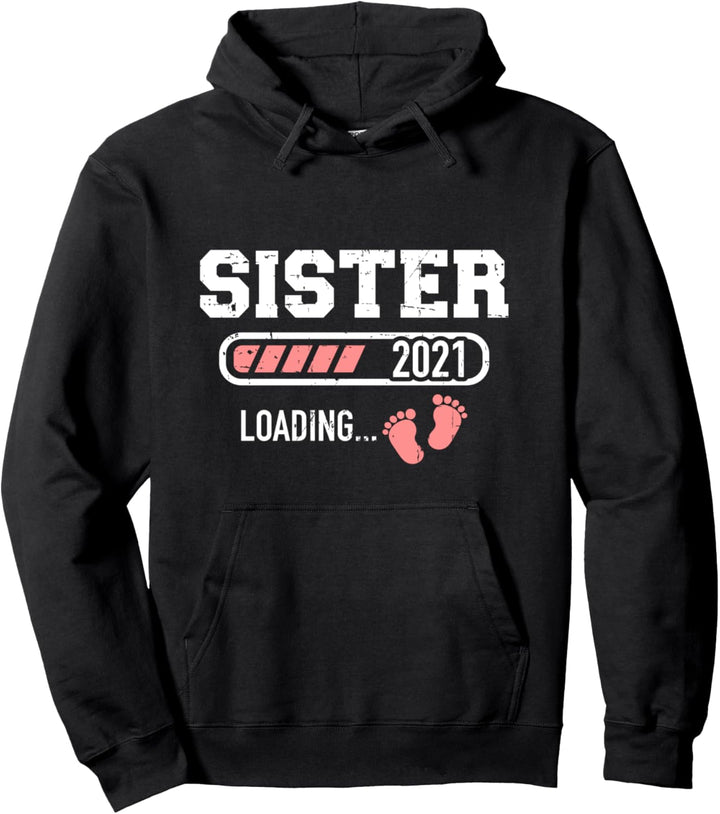 Schwester 2021 lädt laden Pullover Hoodie