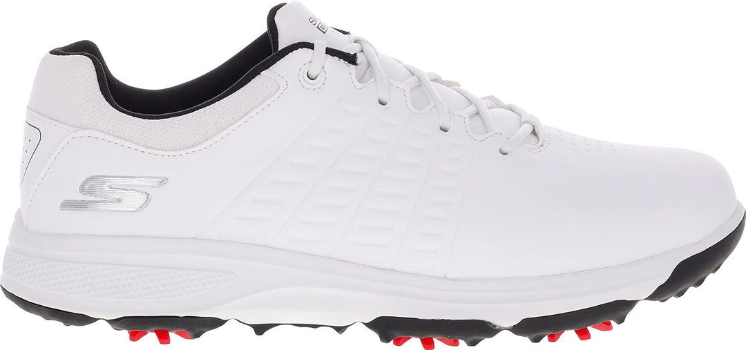 Skechers Herren Torque Waterproof Golf Shoe Golfschuh 41 EU Sohle Weiss Schwarz, 40 EU