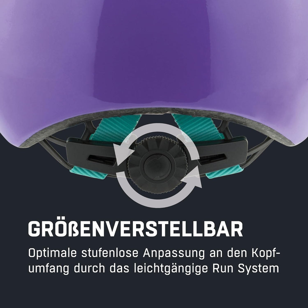 ALPINA HACKNEY - Leichter, Bruchfester & Optimal Klimatisierter Fahrradhelm Mit Nachrüstbarem LED Fü