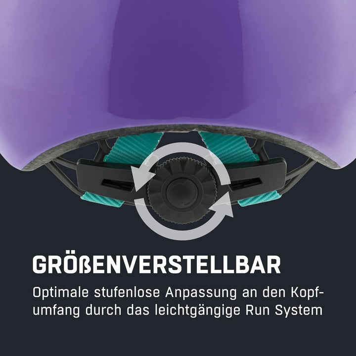 ALPINA HACKNEY - Leichter, Bruchfester & Optimal Klimatisierter Fahrradhelm Mit Nachrüstbarem LED Fü