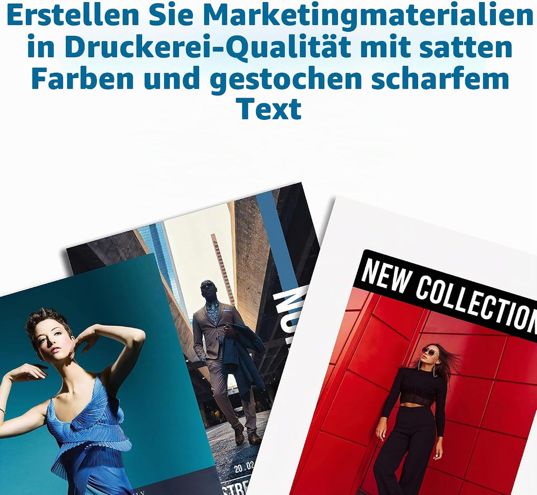 HP InkJet, PageWide und Laser Professional Business Papier (A4, 150 Blatt, glänzend 180 g/m²) glänze