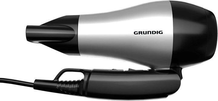 Grundig HD 2200 Sport- & Reisehaartrockner, Föhn, Reiseföhn, 1200 Watt, 2 Temperaturstufen, 2 Luftst