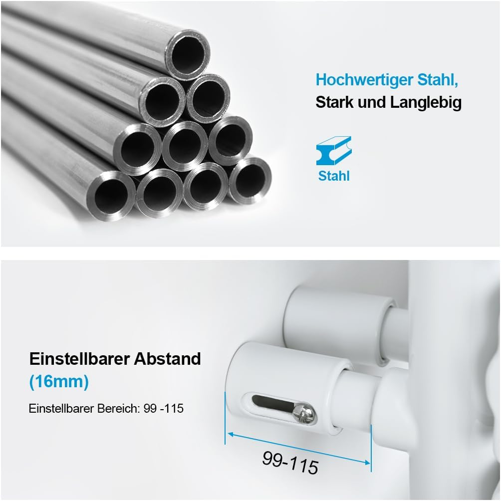 Heilmetz Badheizkörper Flach Design Heizkörper Handtuchtrockner für Badezimmer Handtuchheizkörper mi