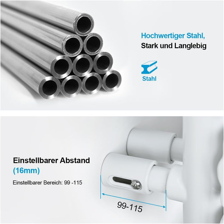 Heilmetz Badheizkörper Flach Design Heizkörper Handtuchtrockner für Badezimmer Handtuchheizkörper mi