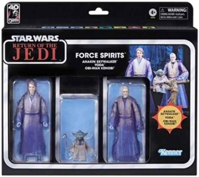 Star wars black series: force spirits 3-pack (return of the jedi) by hasbro