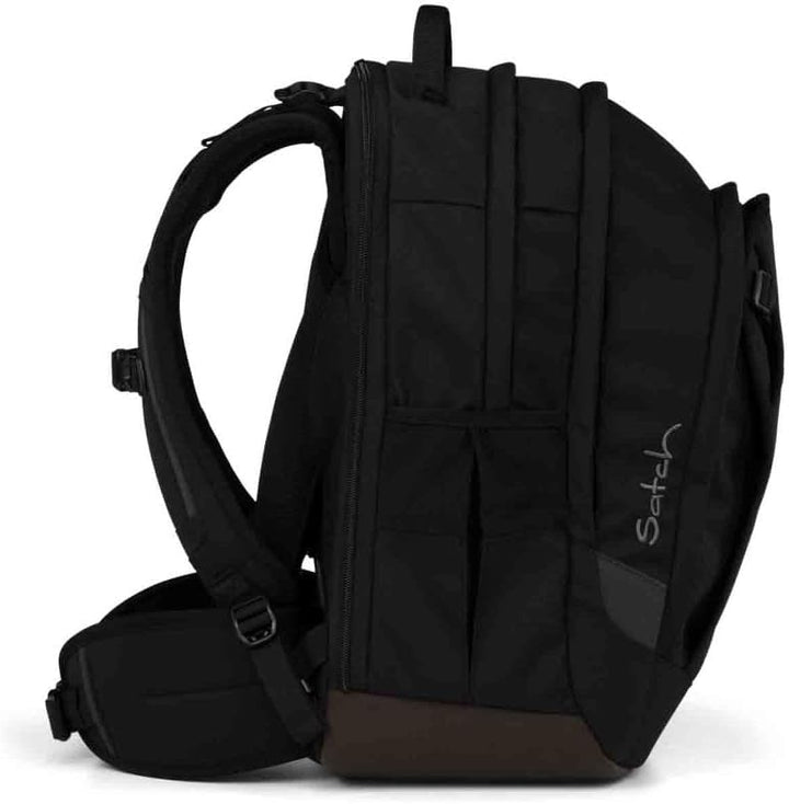 Satch Match Plus Schulrucksack Set 3tlg. inkl. Schlamperbox und Sportbeutel (Blackjack), Blackjack