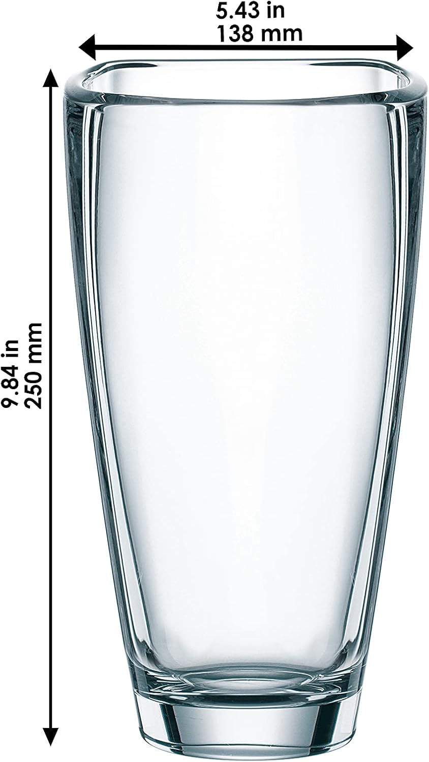 Spiegelau & Nachtmann, Vase, Kristallglas, 25 cm, 0083736-0, Carre
