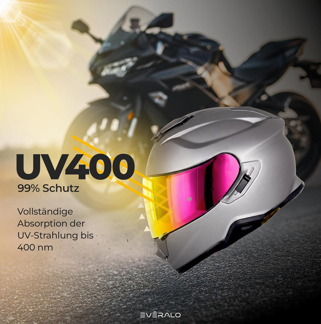 kompatibel mit Visier Shoei Gt Air - Gt Air 2 - Neotec - Opticson - Cns 1 (Rose Candy), Rose Candy