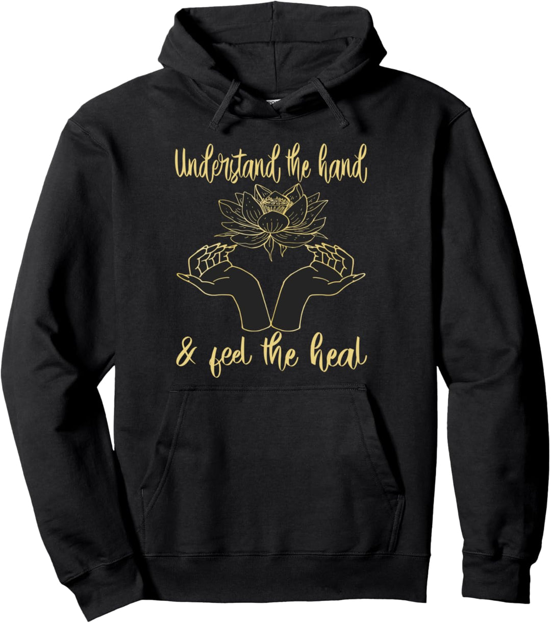 Spirituelles Leben Verstehe die Hand Pullover Hoodie