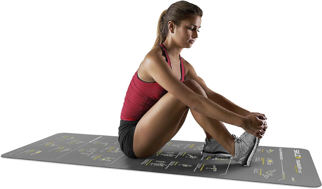 SKLZ Trainingsmatte Trainermat Sport Performance, schwarz, One Size, APD-G2M-PEF-04