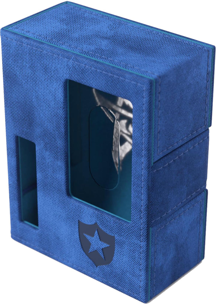 Gamegenic, Arkham Horror Investigator Deck Tome Guardian - Blue Blau, Blau