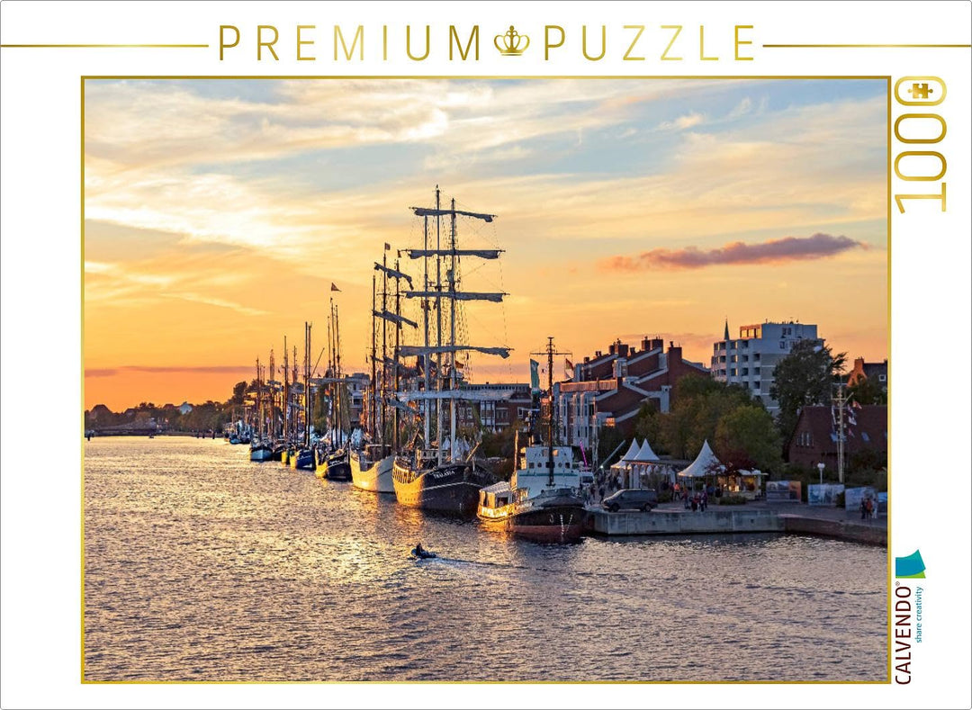 CALVENDO Puzzle Wilhelmshaven Bontekai 1000 Teile Lege-Grösse 64 x 48 cm Foto-Puzzle Bild von Andrea