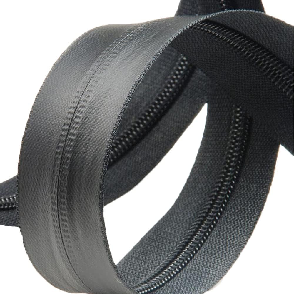 80 cm 2 Stück wasserdichter Reissverschluss teilbar #5 schwarz Wasserdicht Reissverschlüsse für Mant
