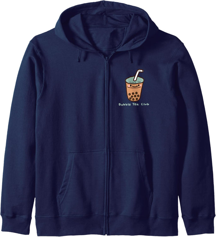 'Bubble Tea Club' Cute Bubble Milk Tea Boba Milk Tea Graphic Kapuzenjacke